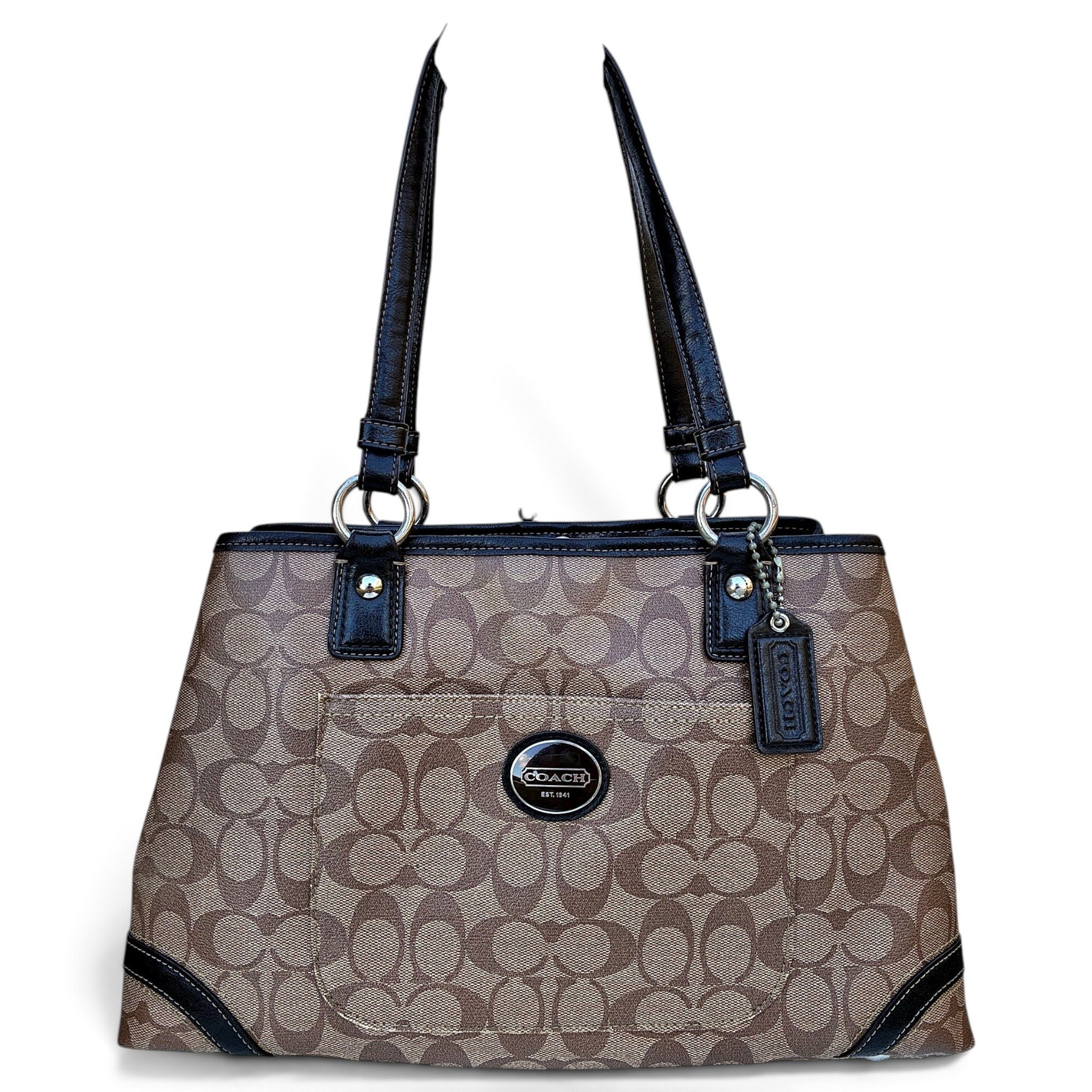 Signature Sufflette leather tote