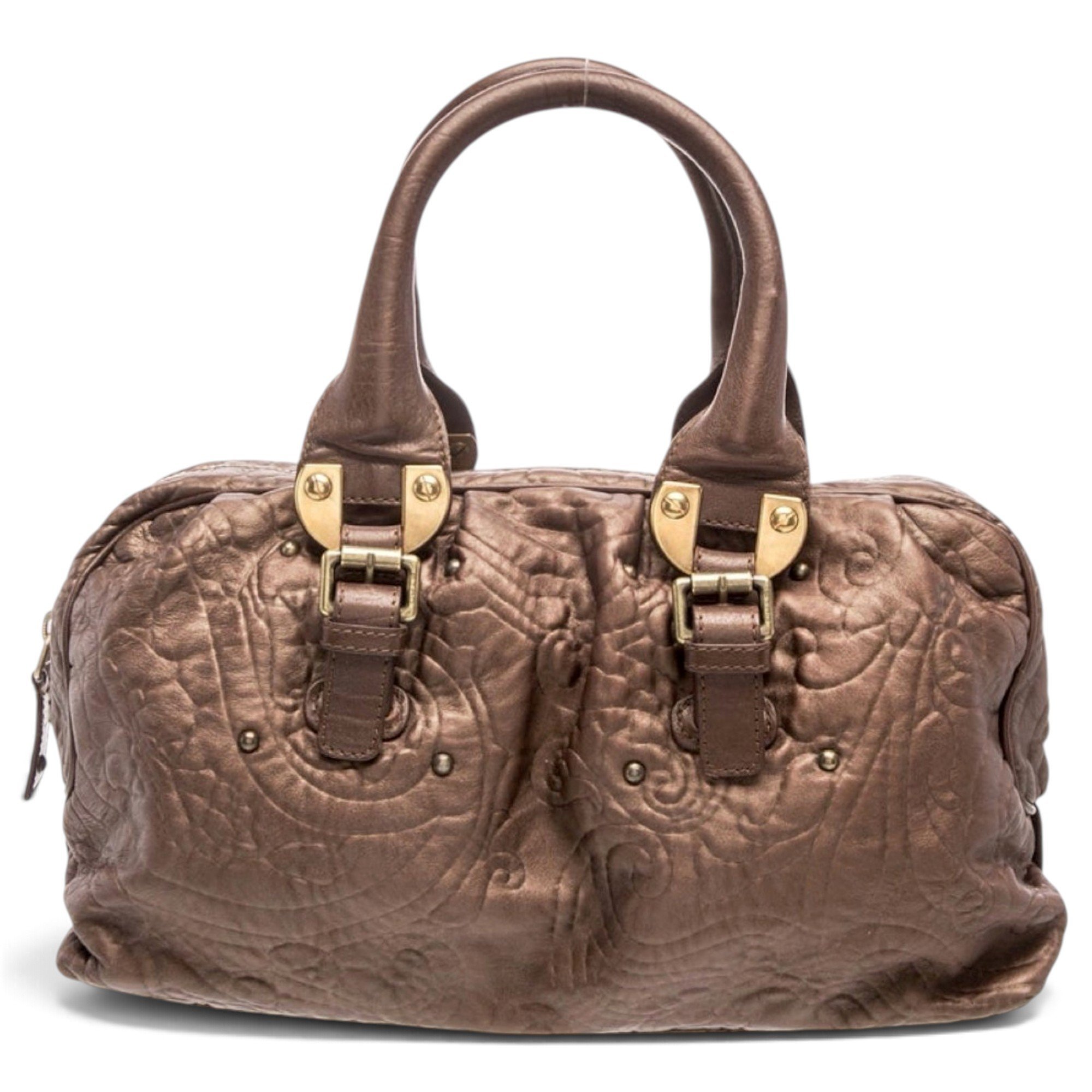 Leather handbag