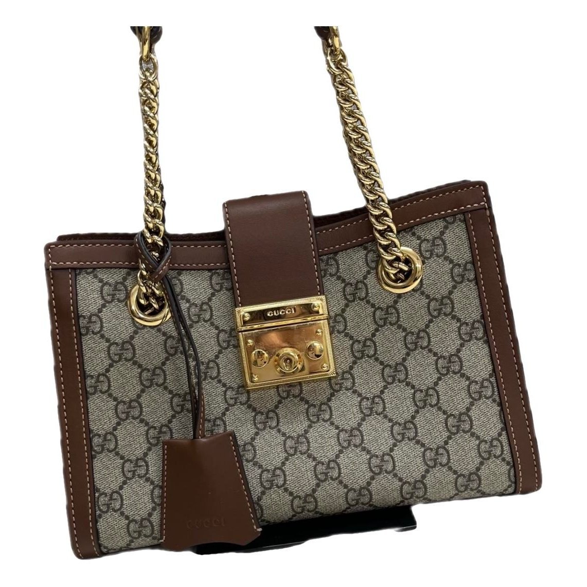 Padlock cloth handbag