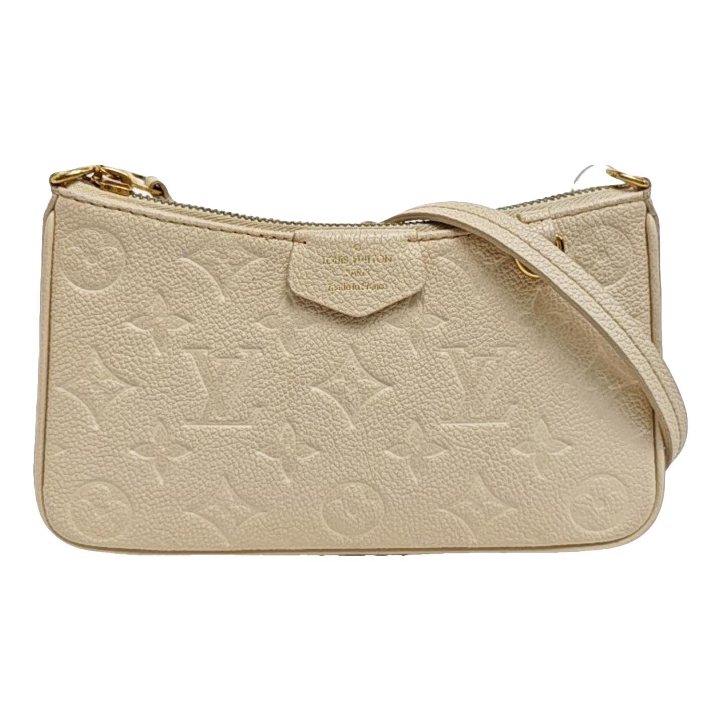 Easy Pouch On Strap leather handbag