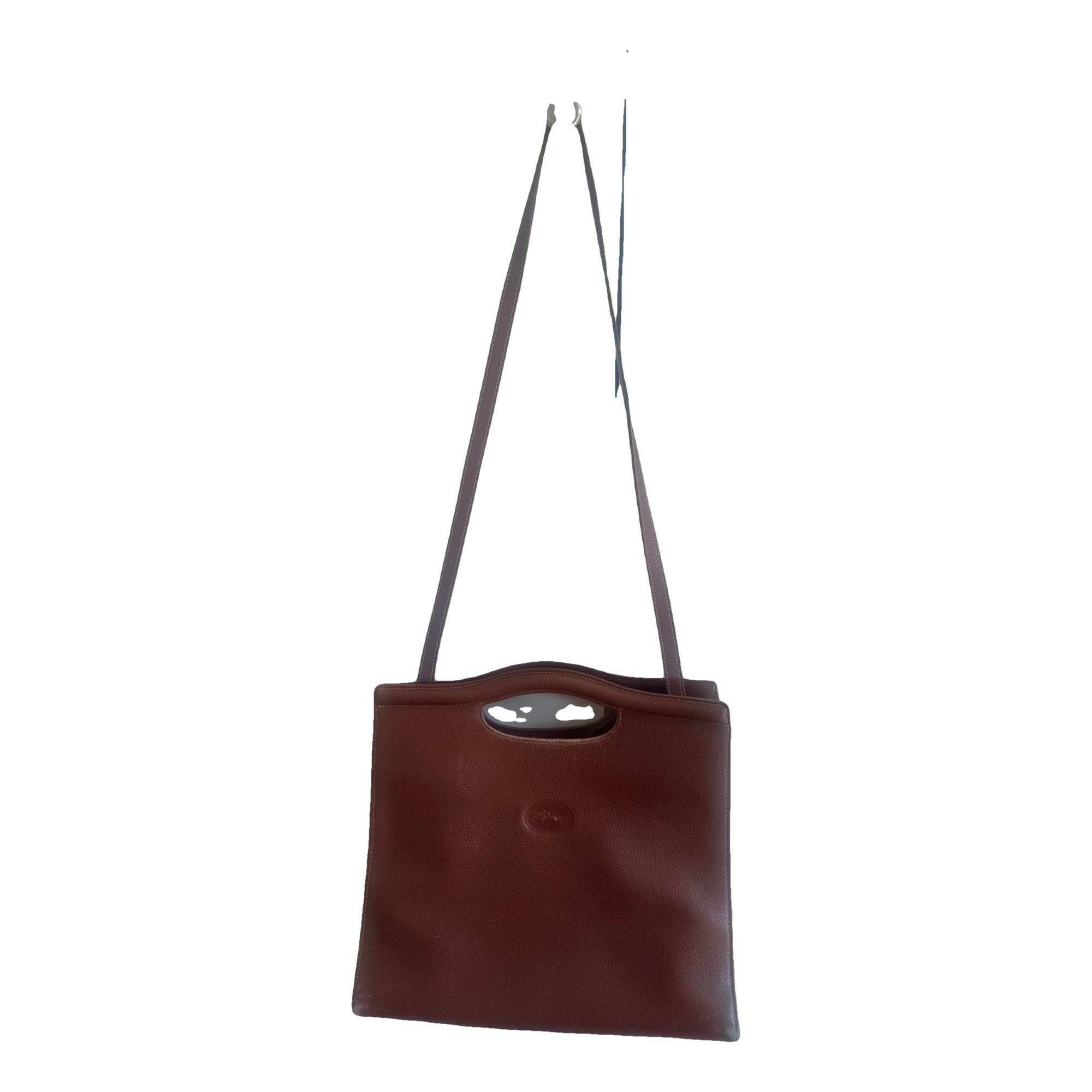Roseau leather crossbody bag