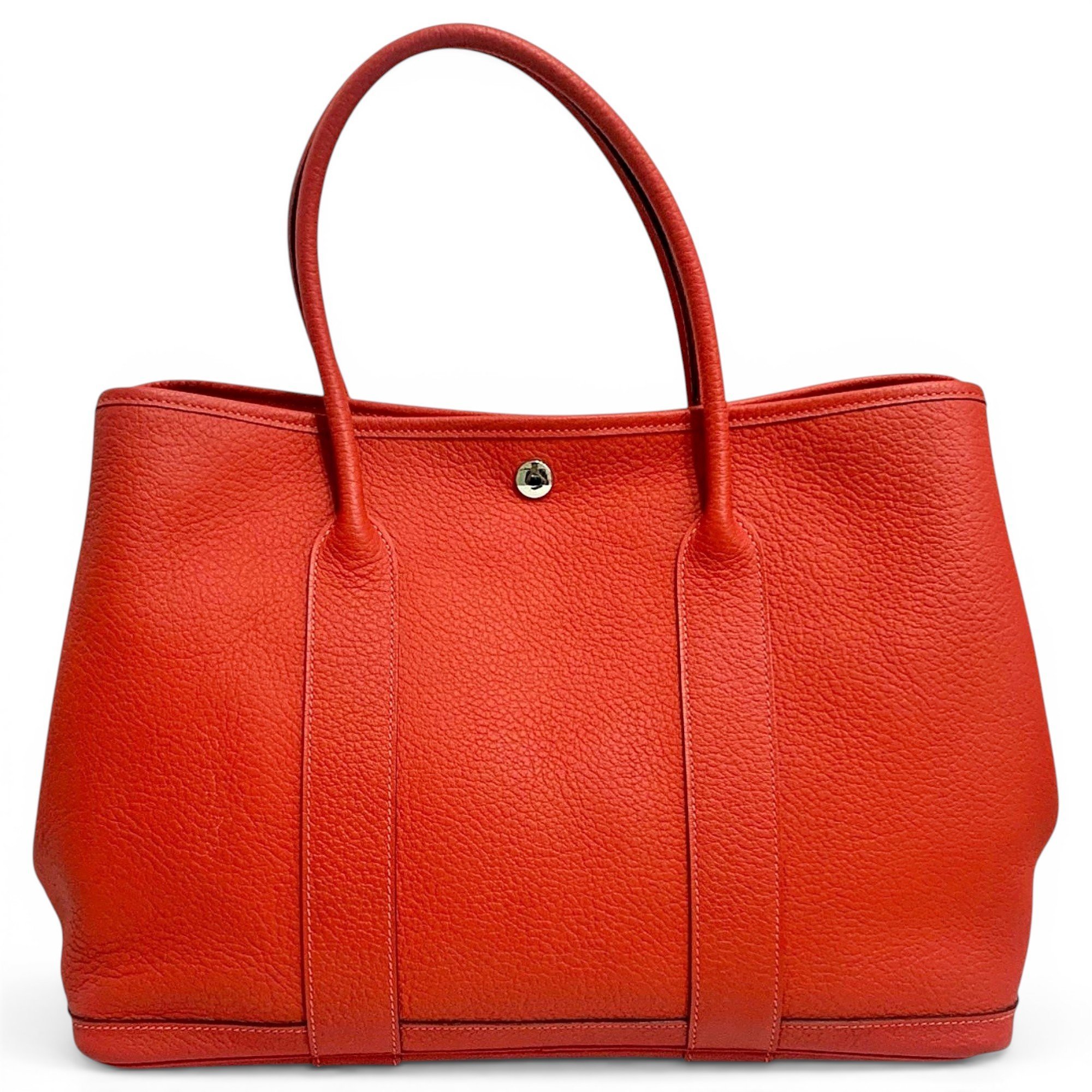 Garden Party leather handbag