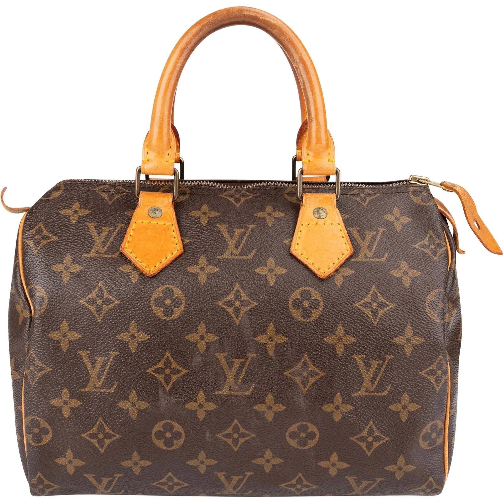 Speedy leather handbag