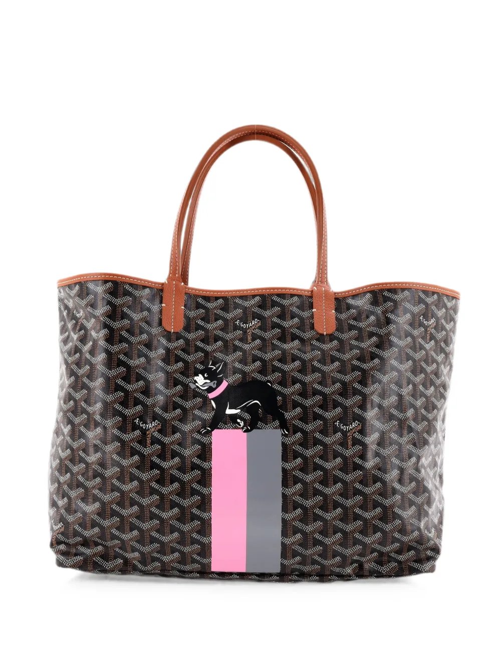 Saint Louis Printed Coated Canvas PM tote bag