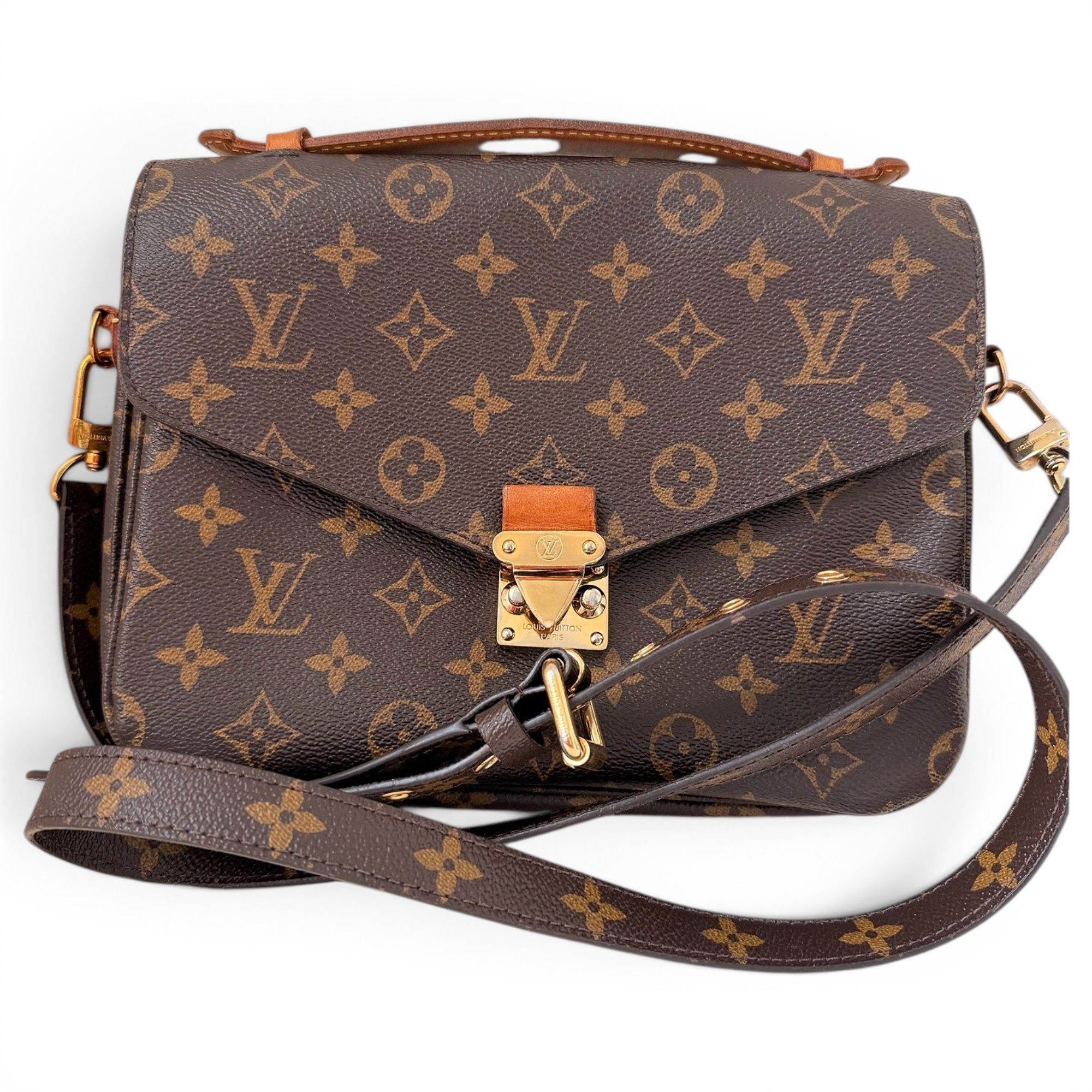 Metis leather crossbody bag