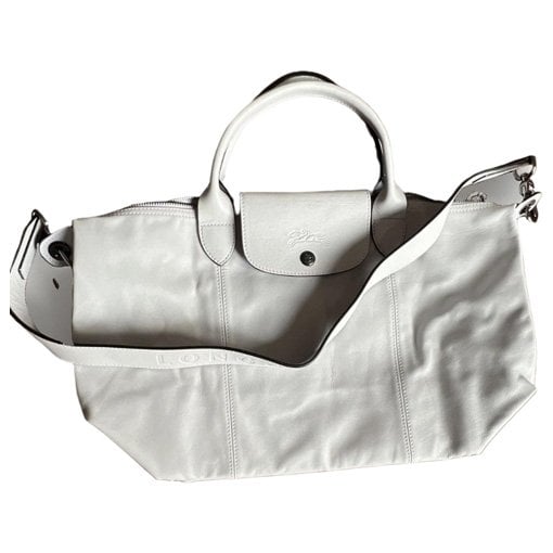 Longchamp Pliage leather handbag