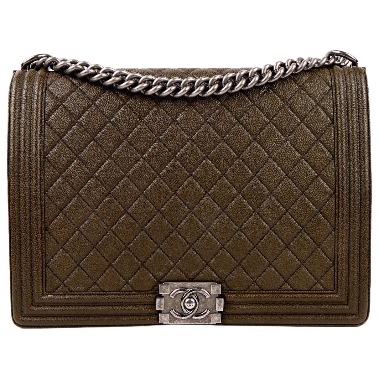 Boy leather crossbody bag