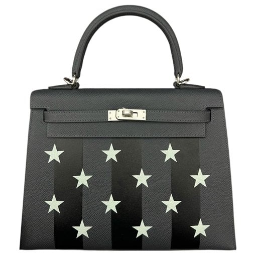 Kelly 25 leather handbag
