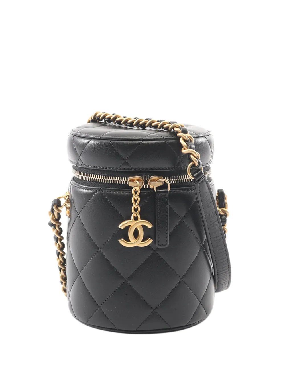 2021-2026 Small Quilted Lambskin Side Note Vanity Case crossbody bag