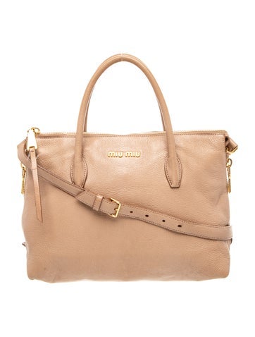 Leather Top Handle Bag