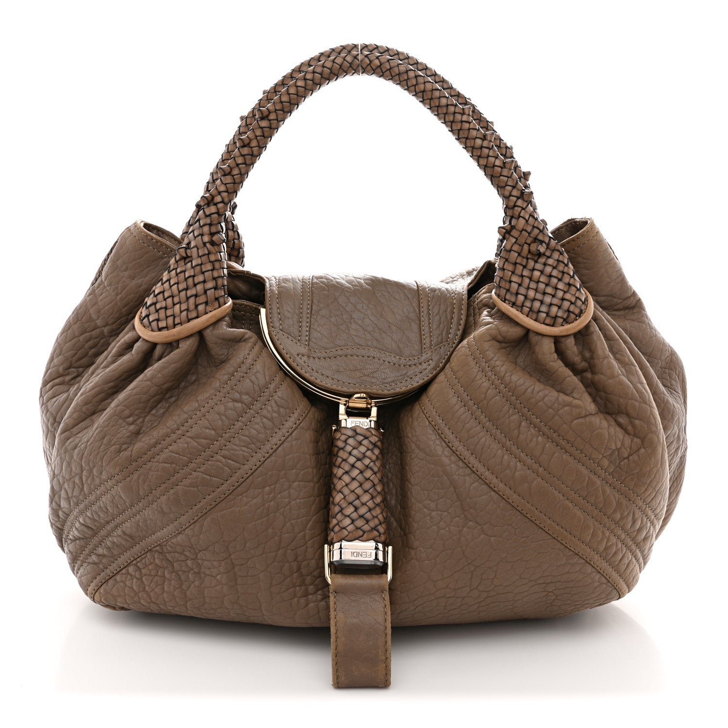 Fendi Fendi Nappa Nuvolata Spy Taupe