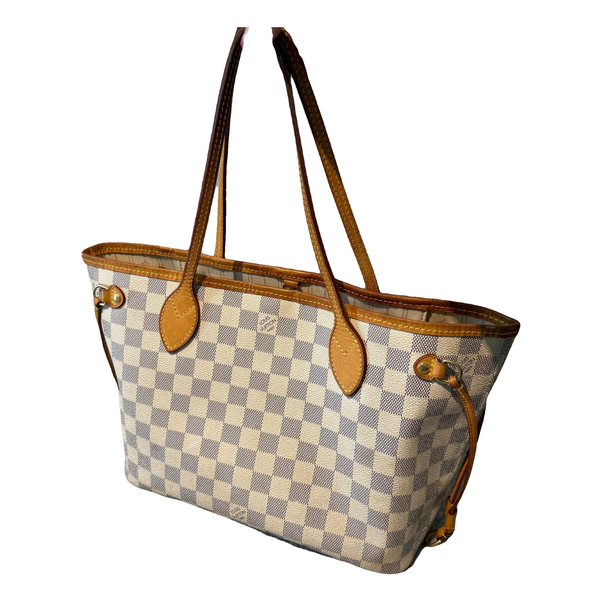 Neverfull leather handbag