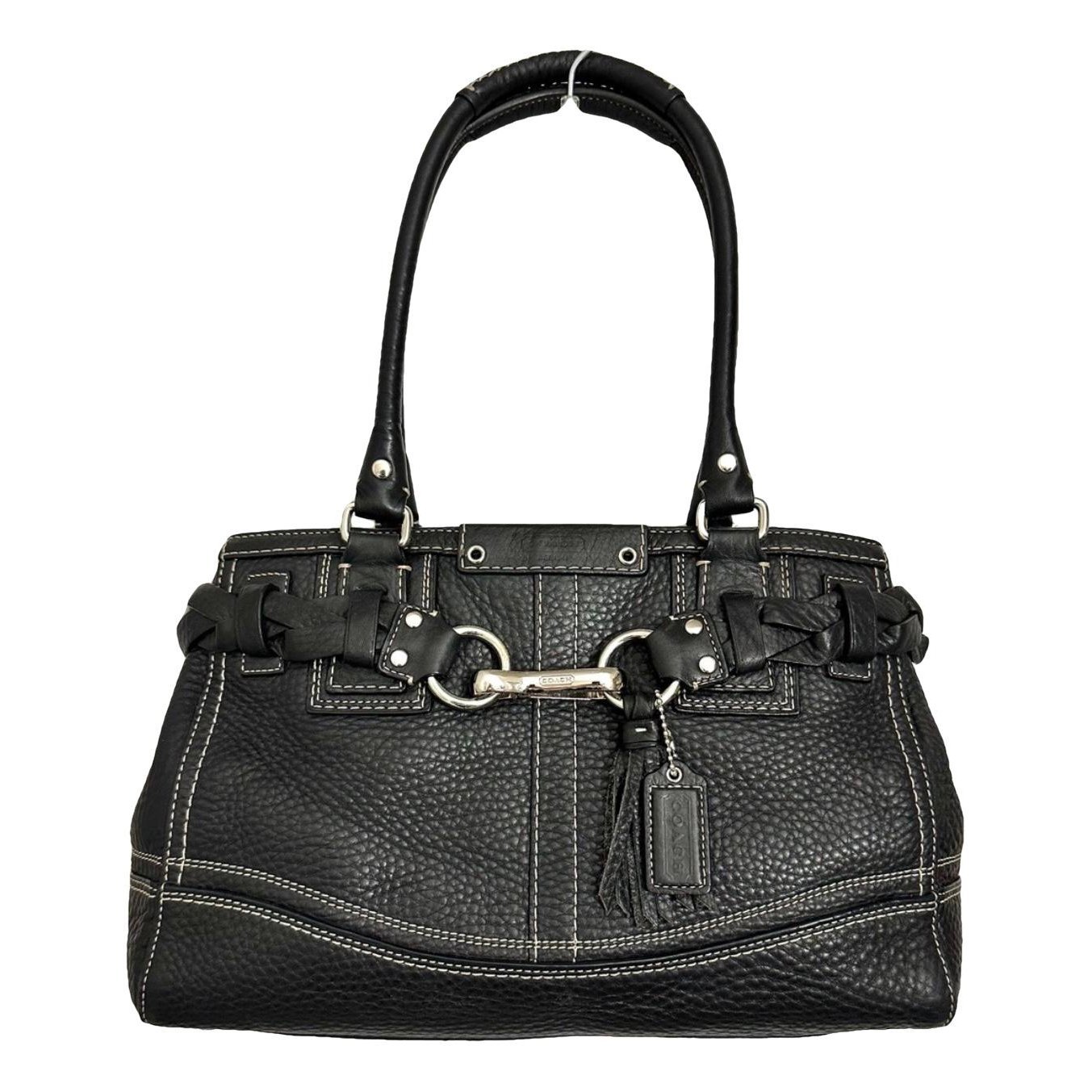 Leather handbag