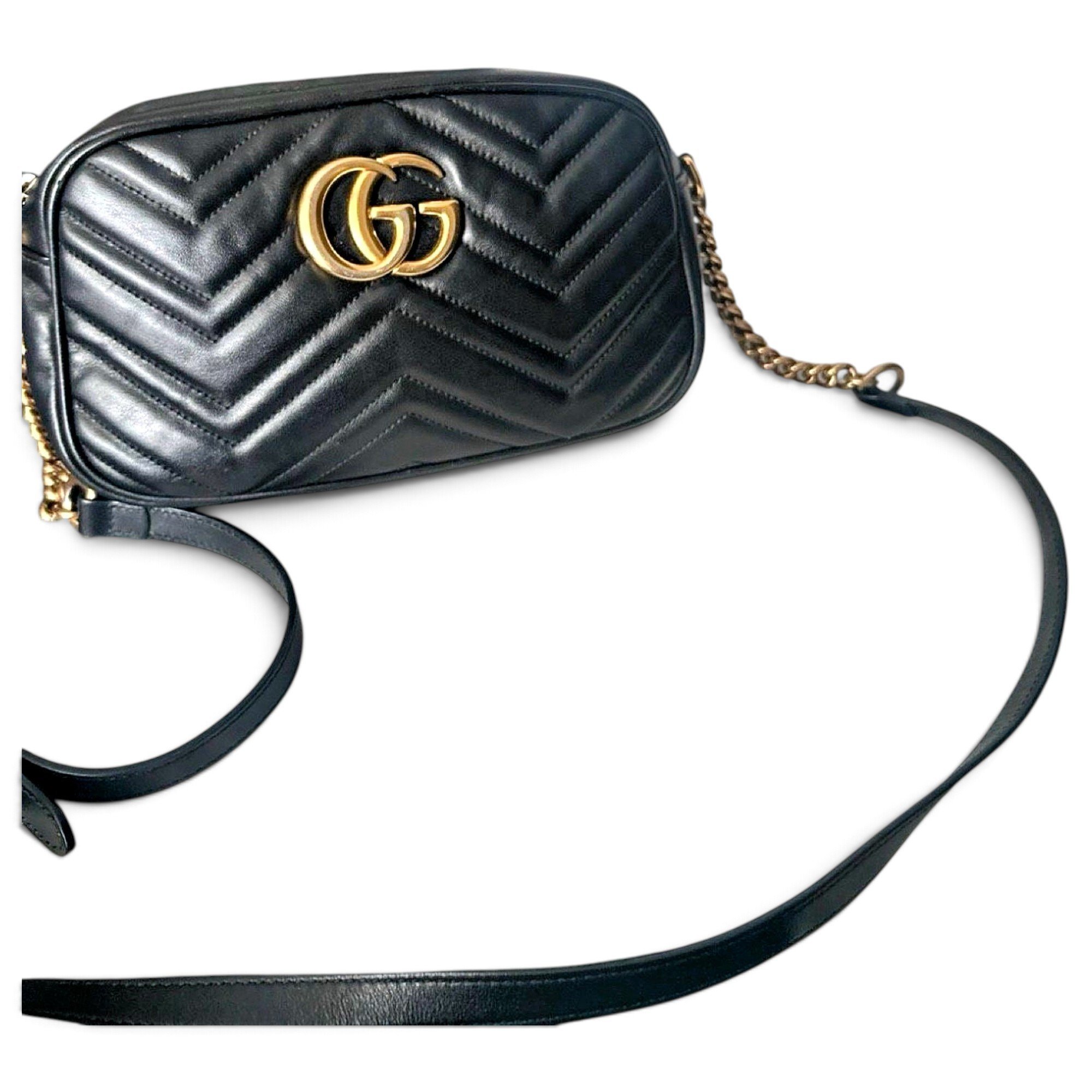 GG Marmont leather crossbody bag