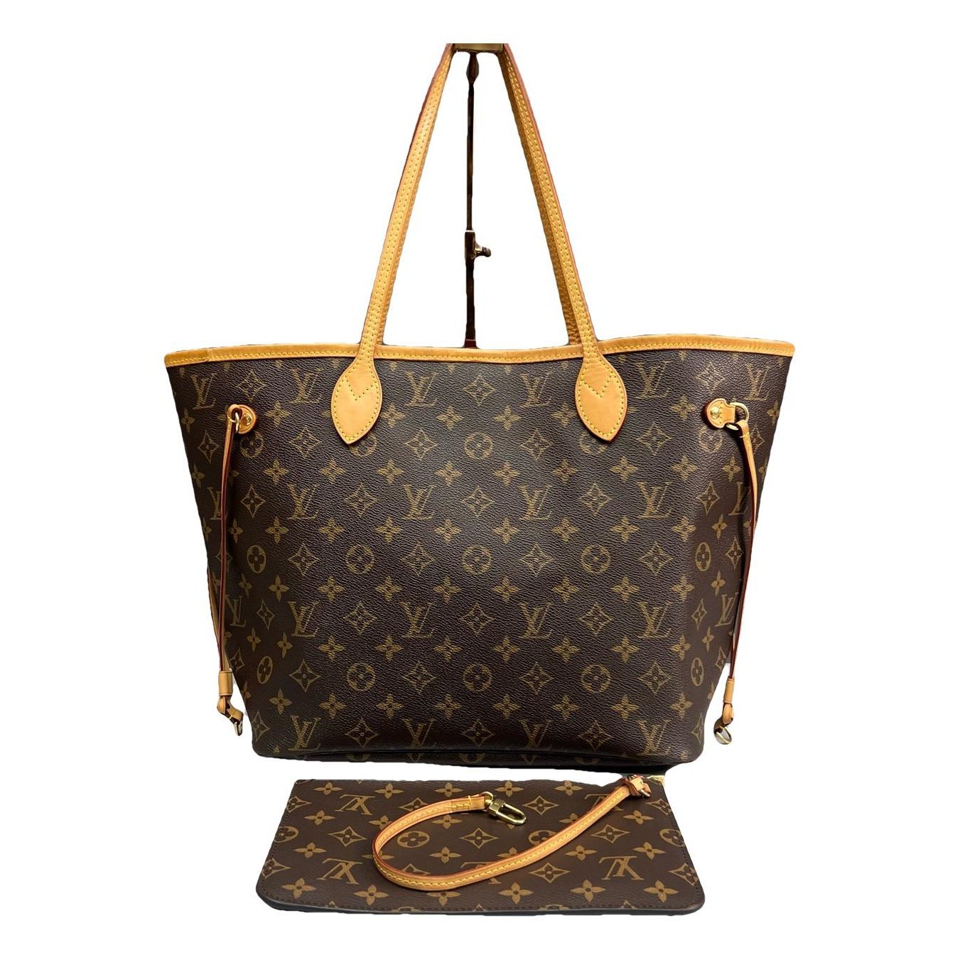 Neverfull leather handbag