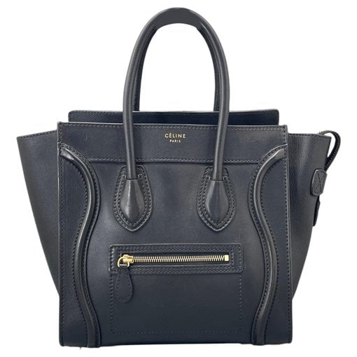 Luggage leather handbag