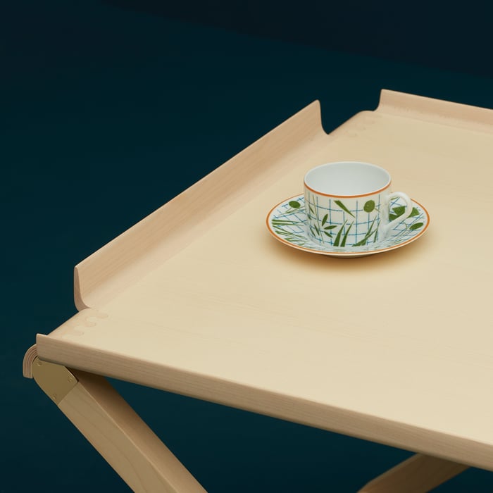 Ébène Pippa Square Side Table