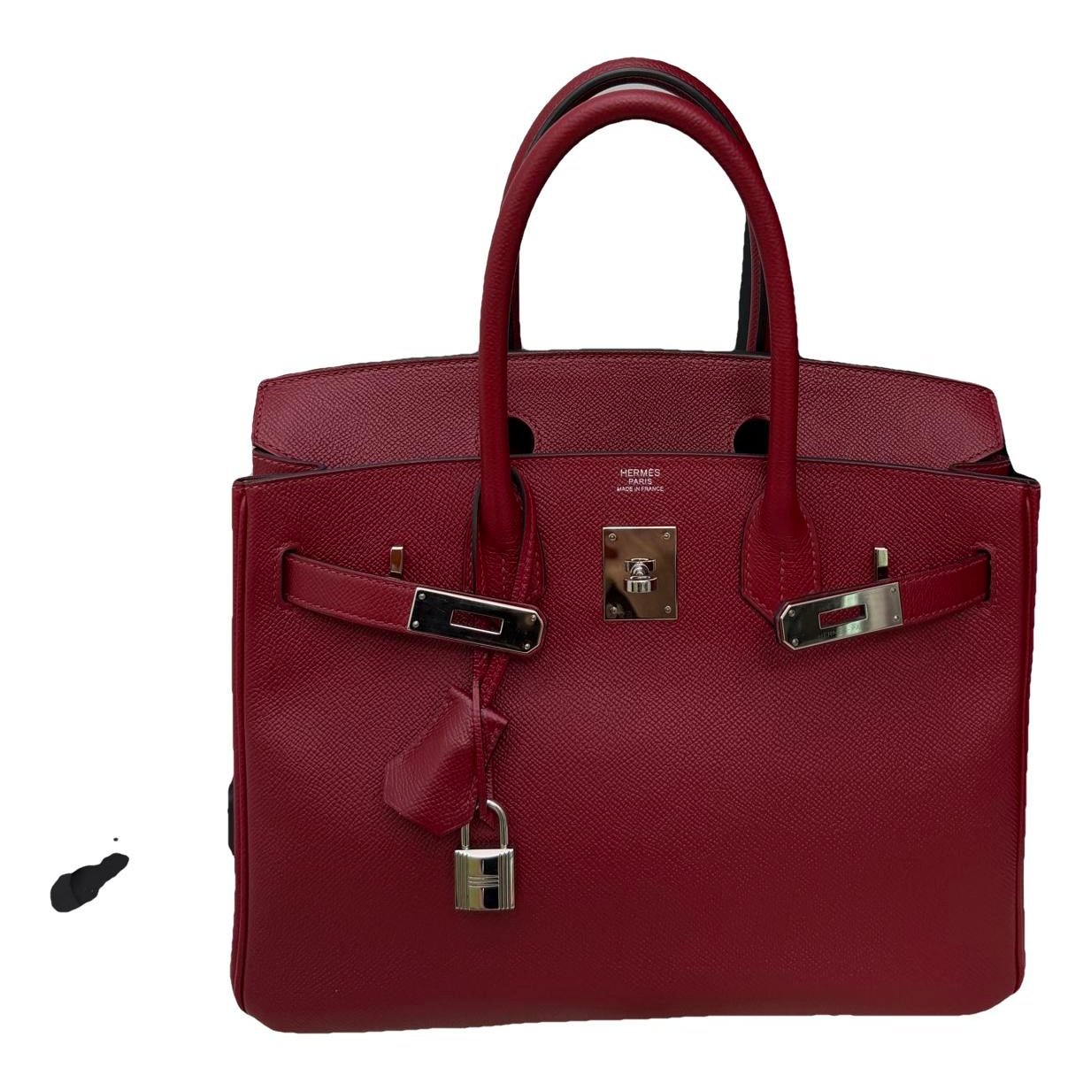 Birkin 30 leather handbag