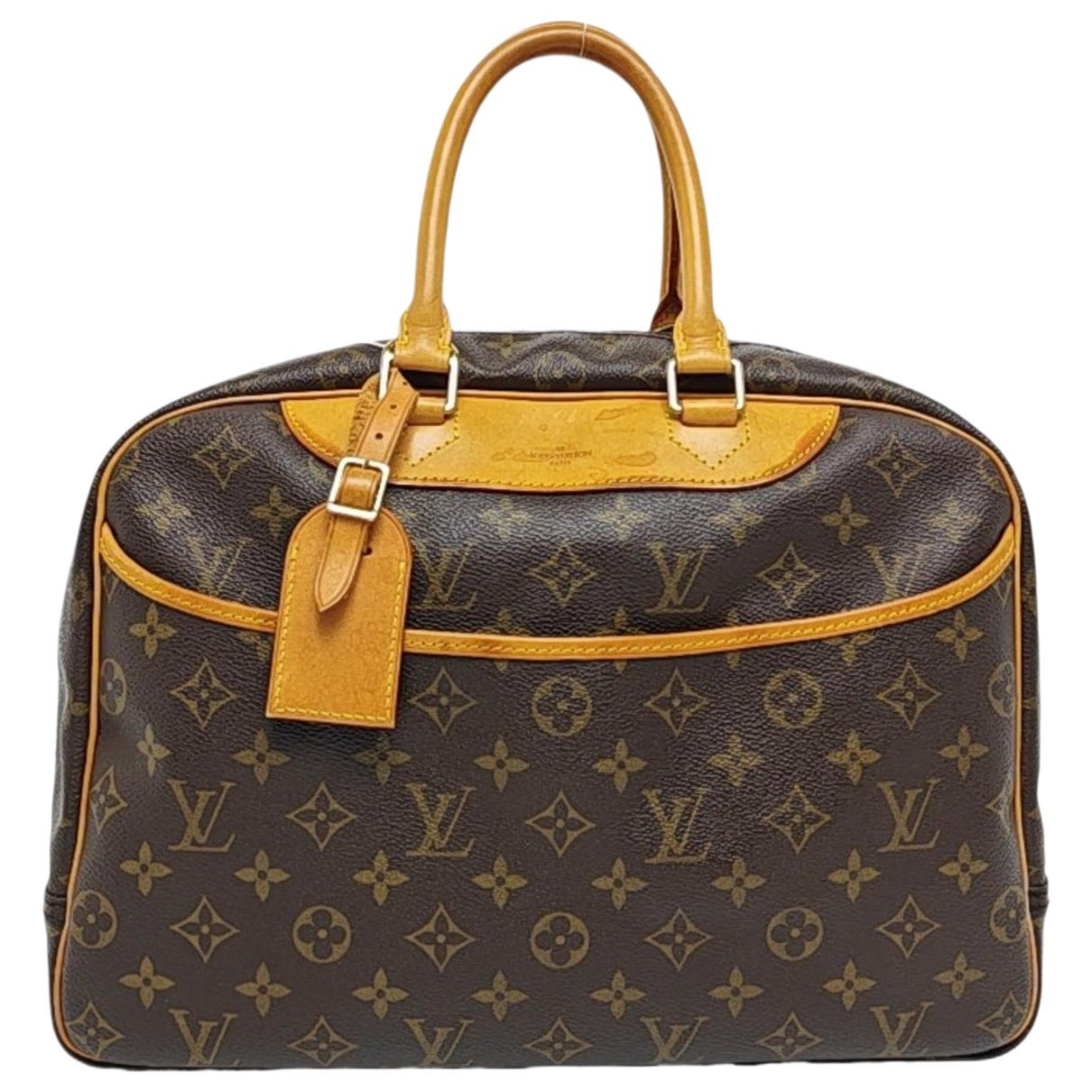 Deauville leather handbag