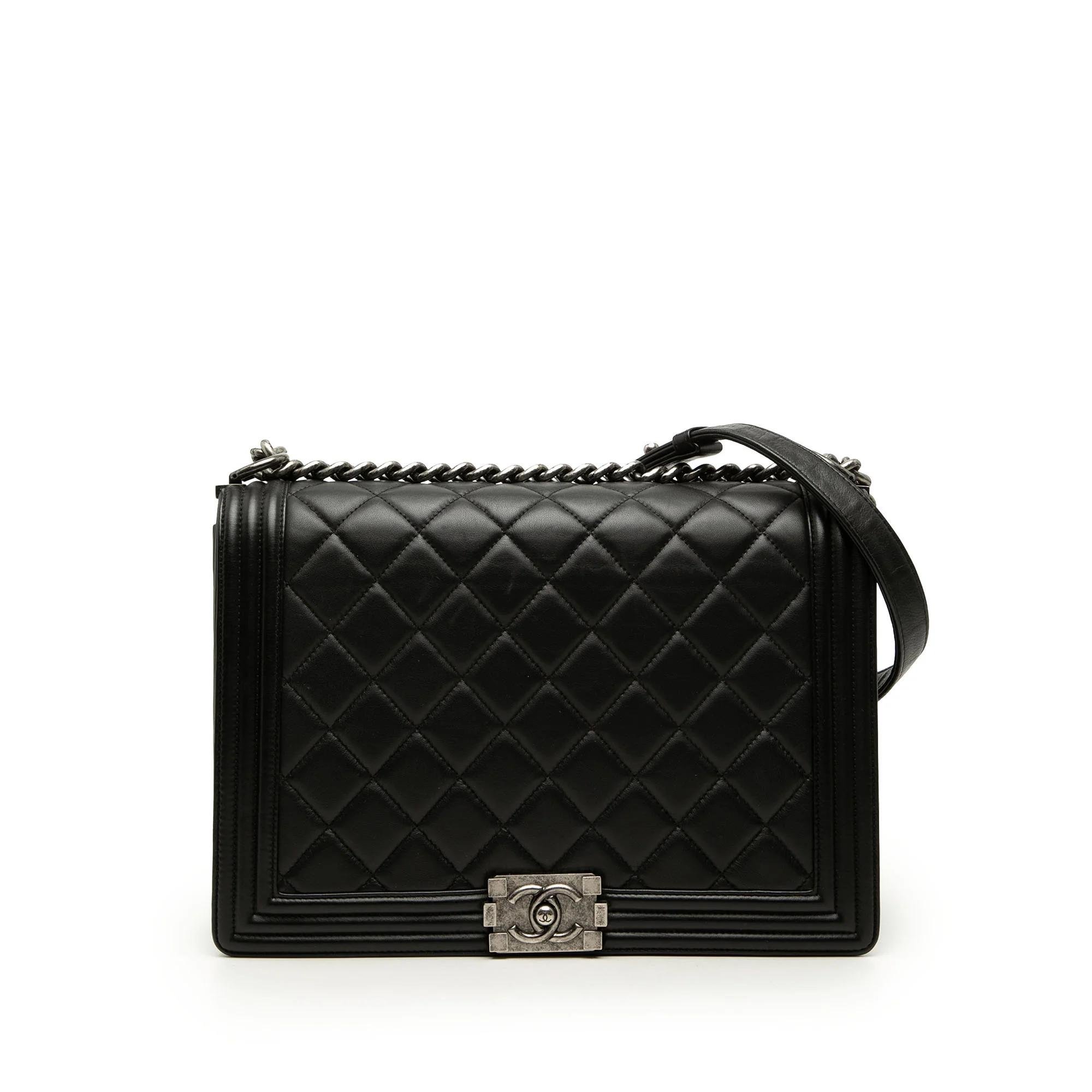 Boy leather crossbody bag