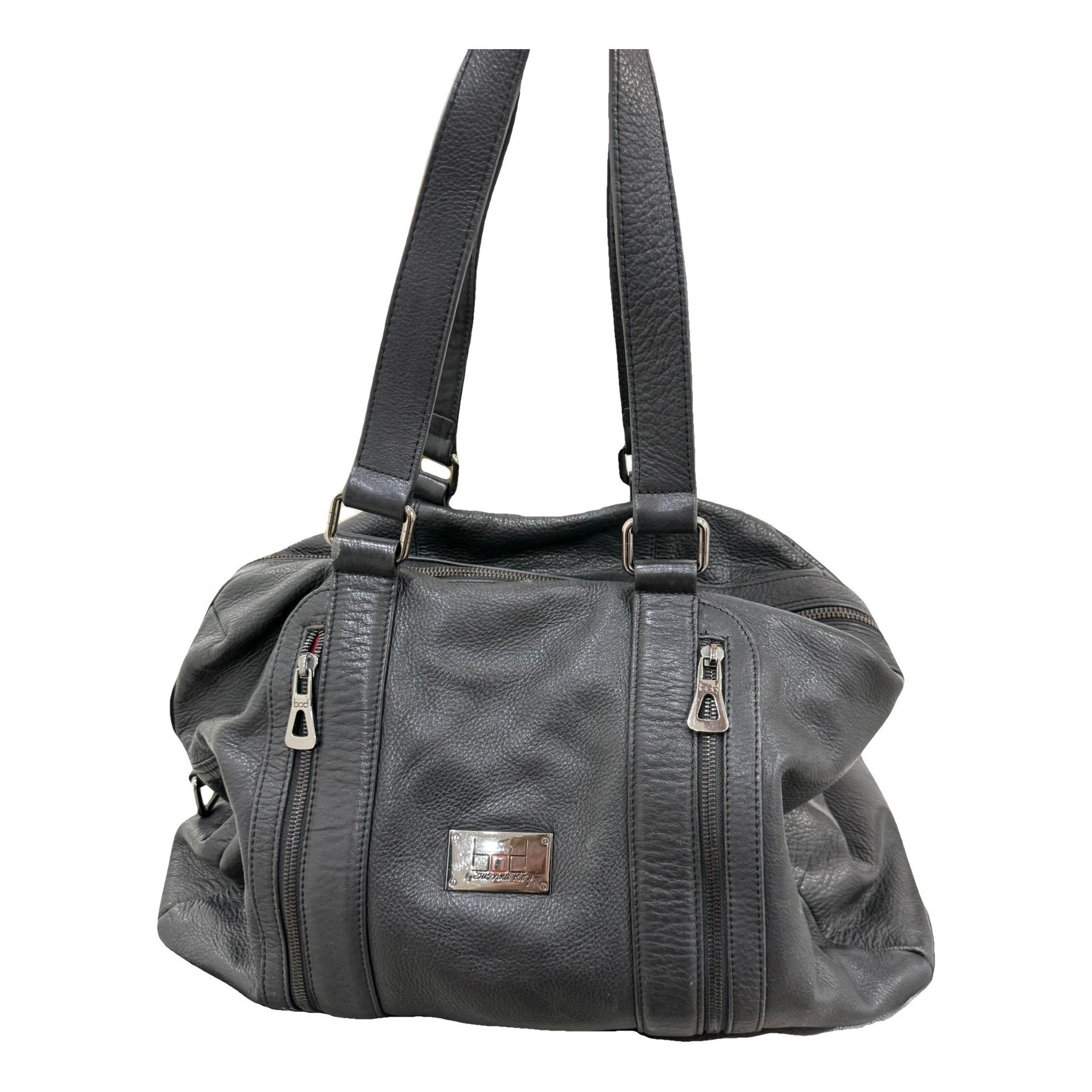Leather tote