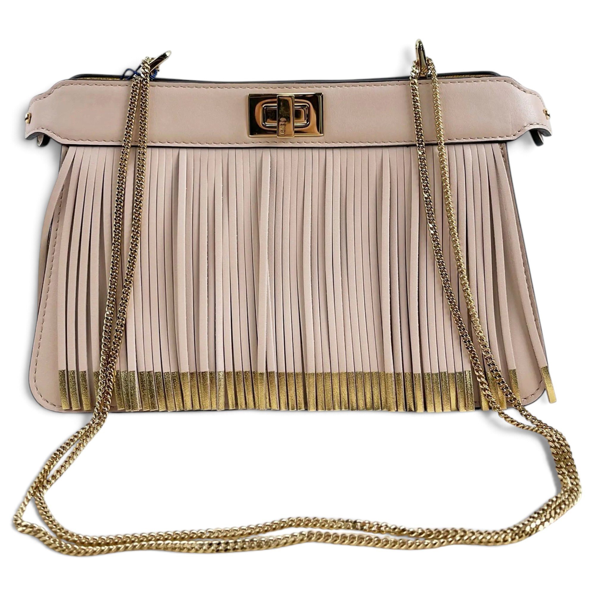 Peekaboo leather handbag