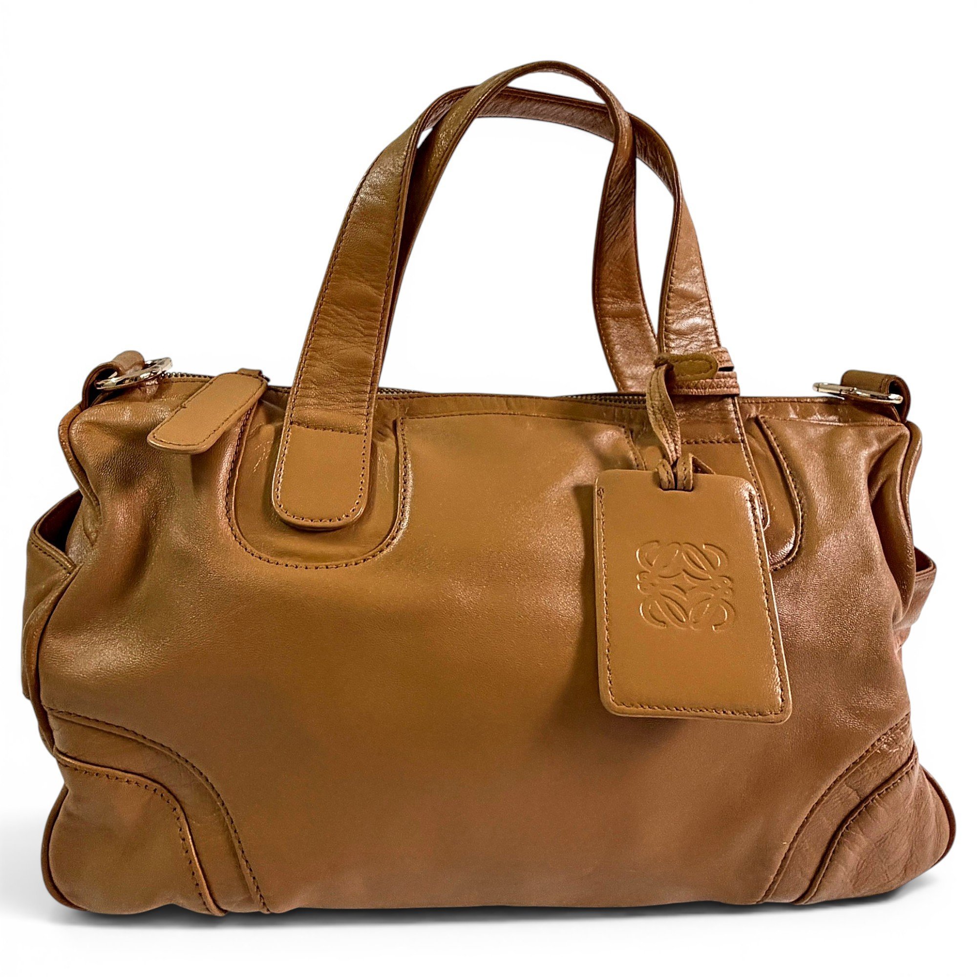 Leather handbag