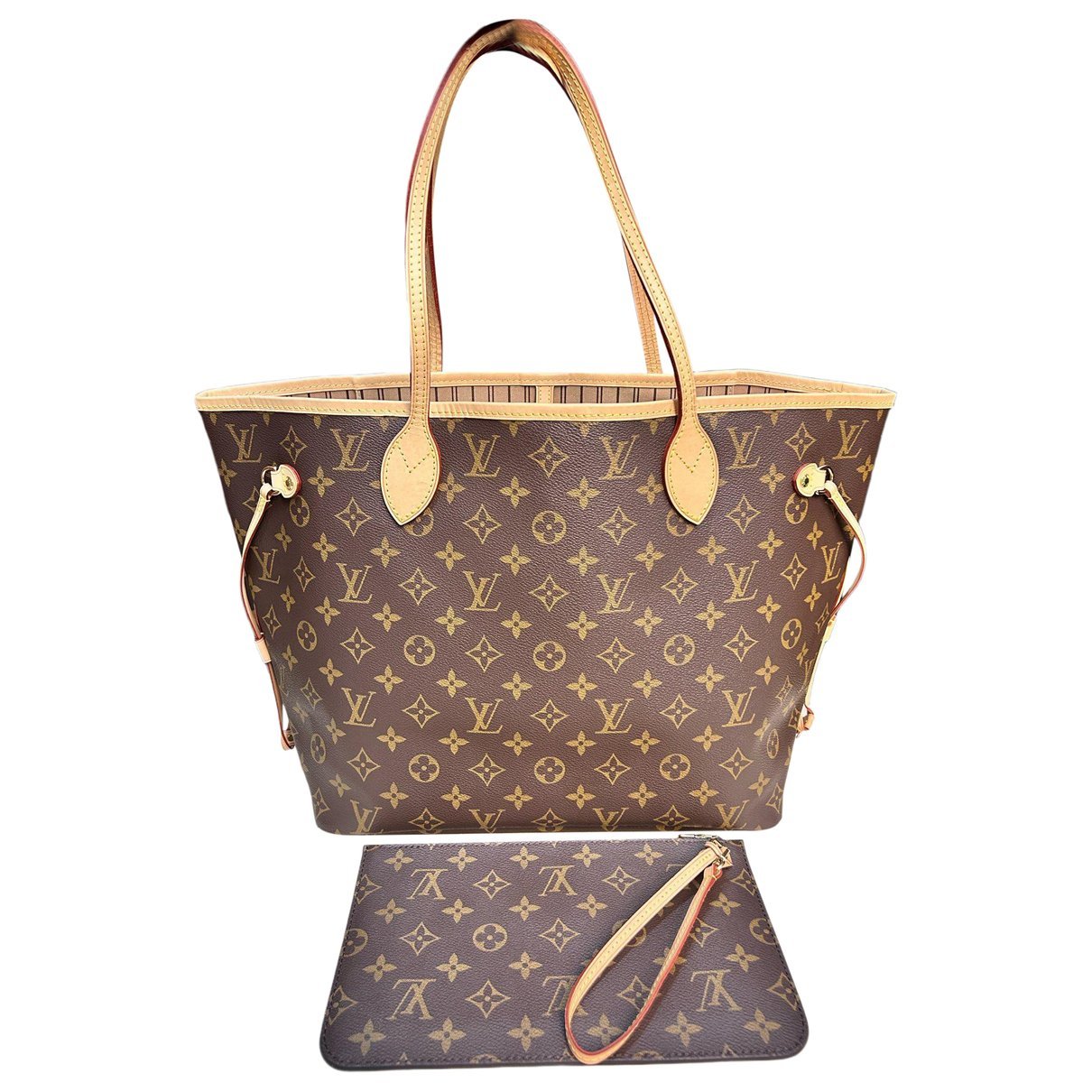 Neverfull leather tote