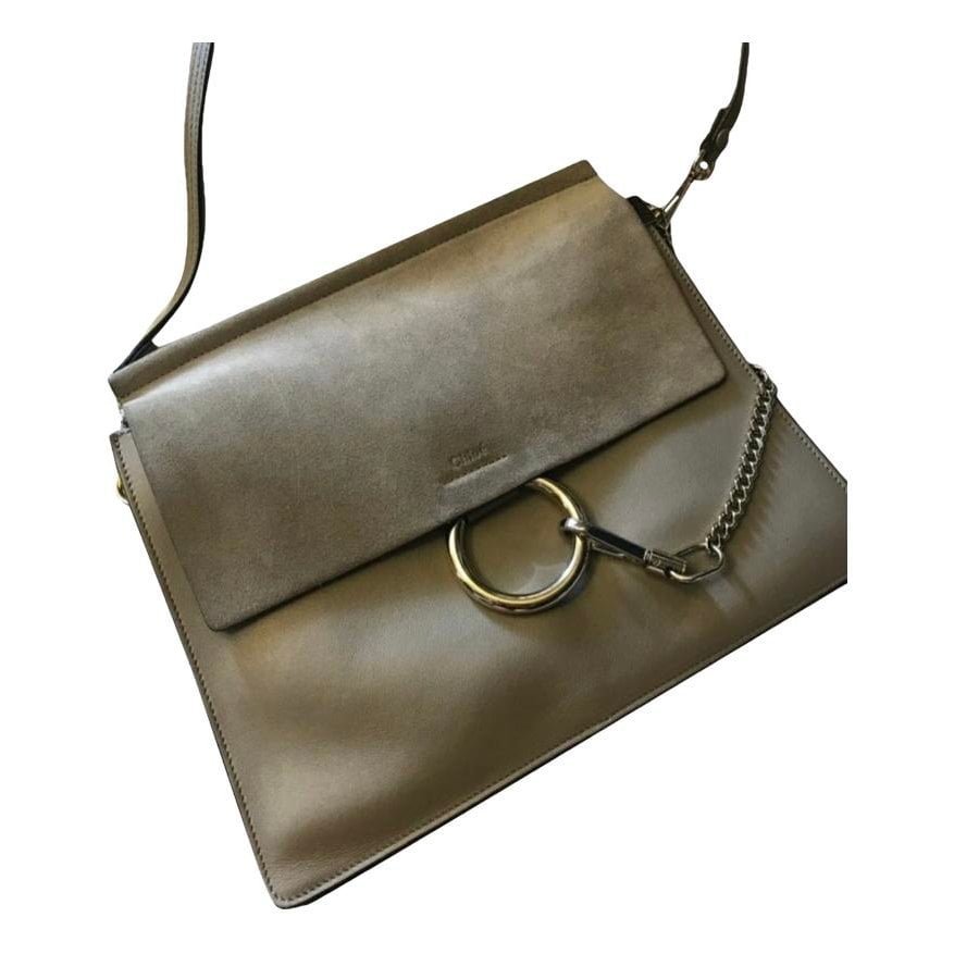 Faye leather handbag