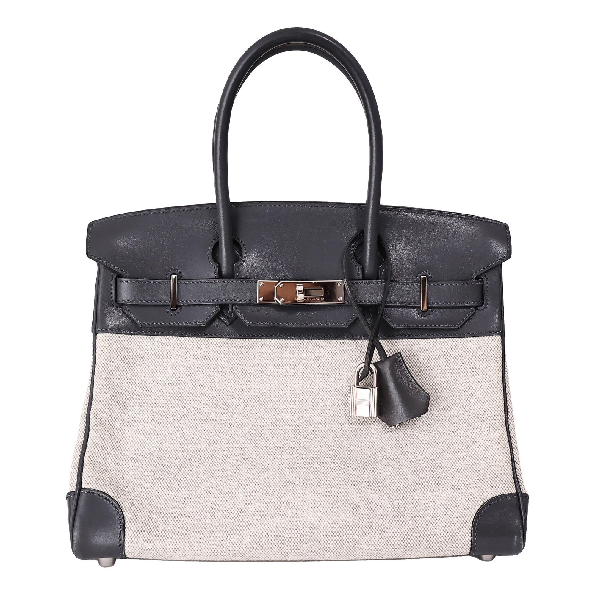 Birkin 30 leather handbag