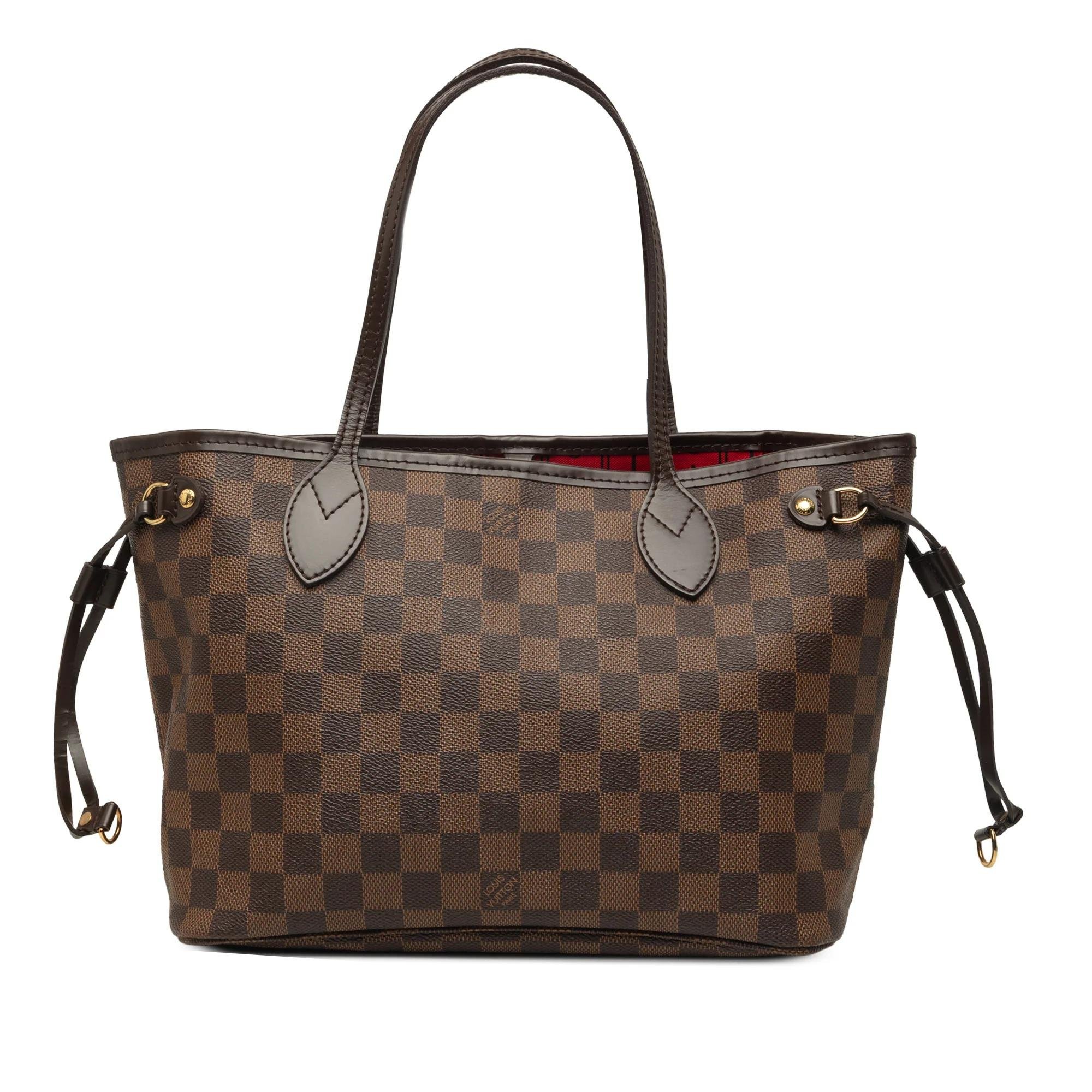 Neverfull leather handbag