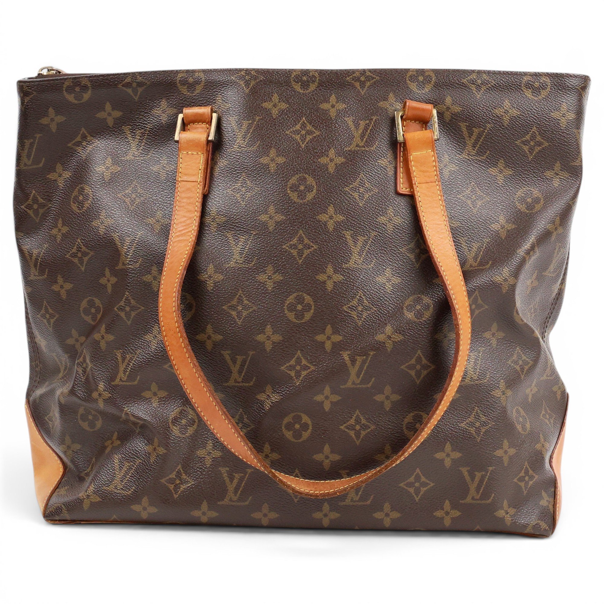 Patent leather tote