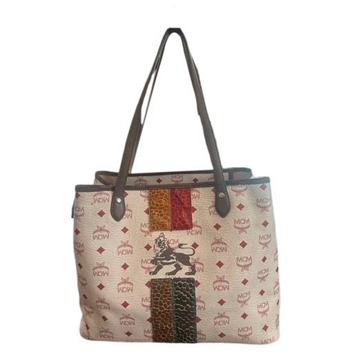 Leather tote