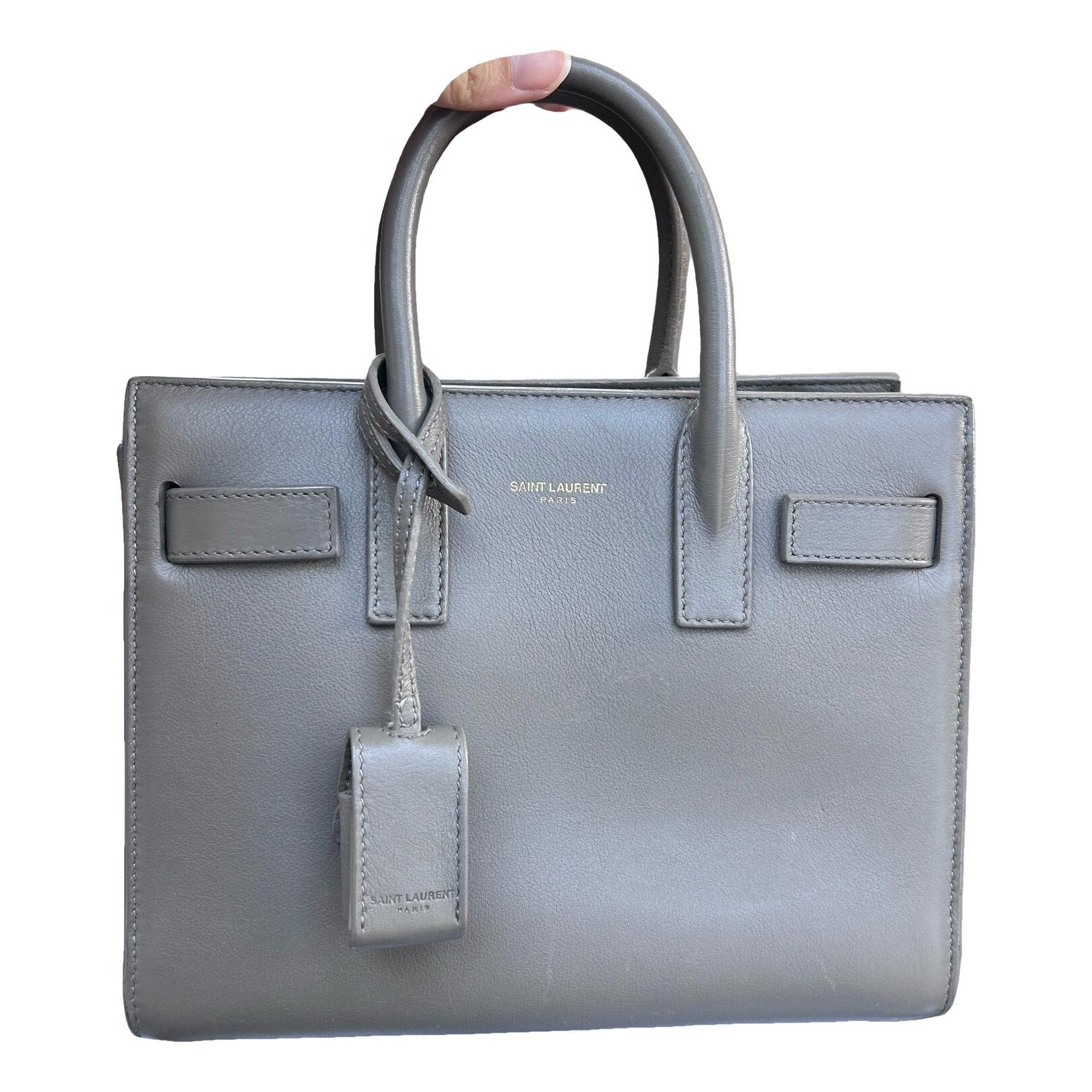 Sac de Jour leather tote