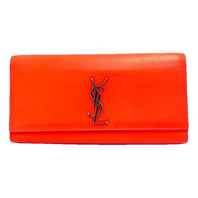 Kate monogramme leather clutch bag
