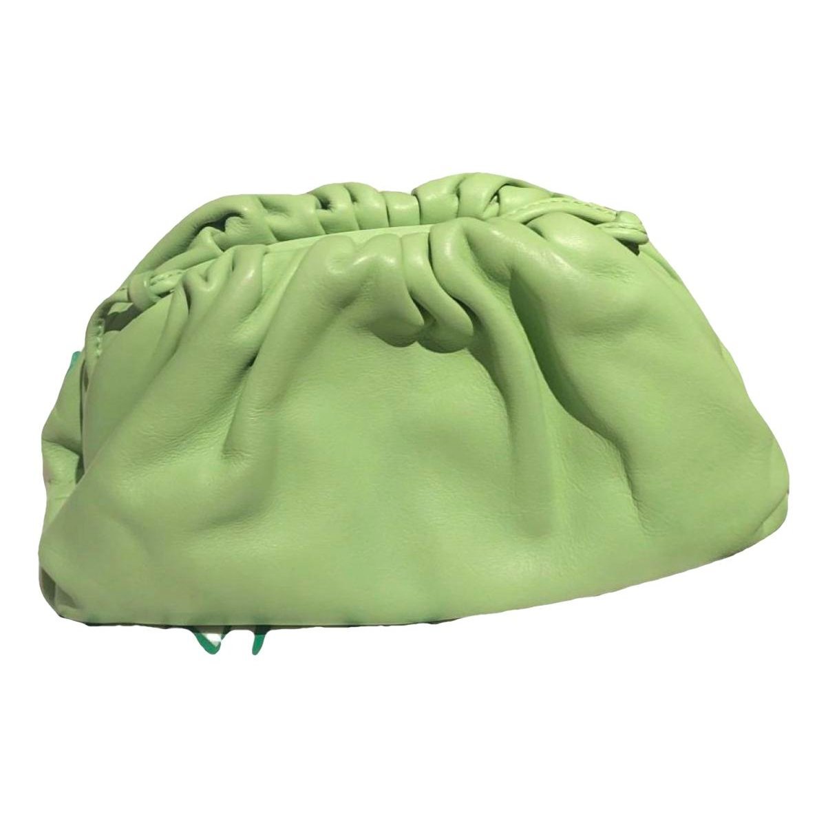 Pouch leather handbag