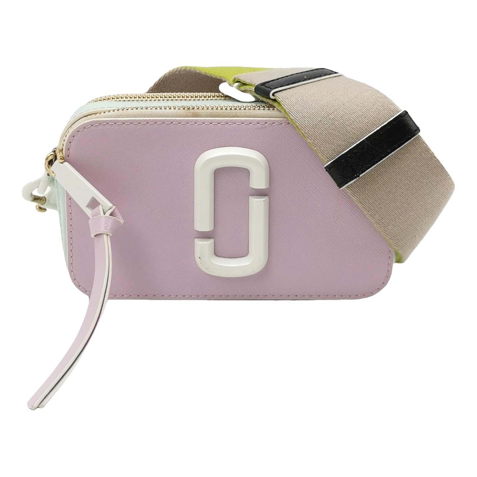 Snapshot leather crossbody bag