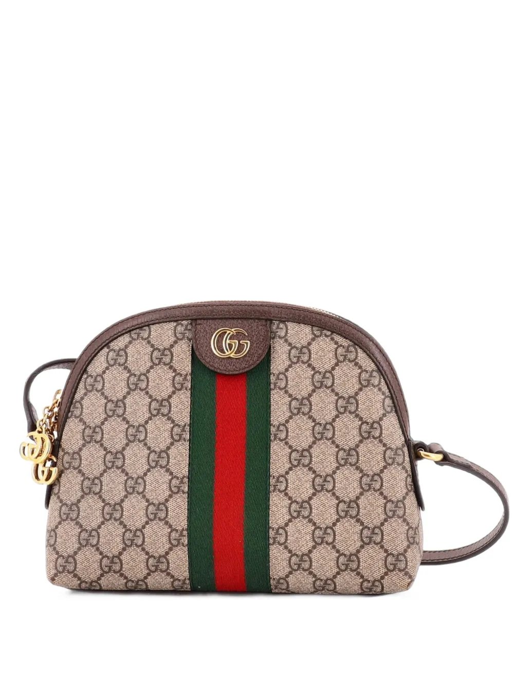Ophidia Dome GG Coated Canvas Small shoulder bag