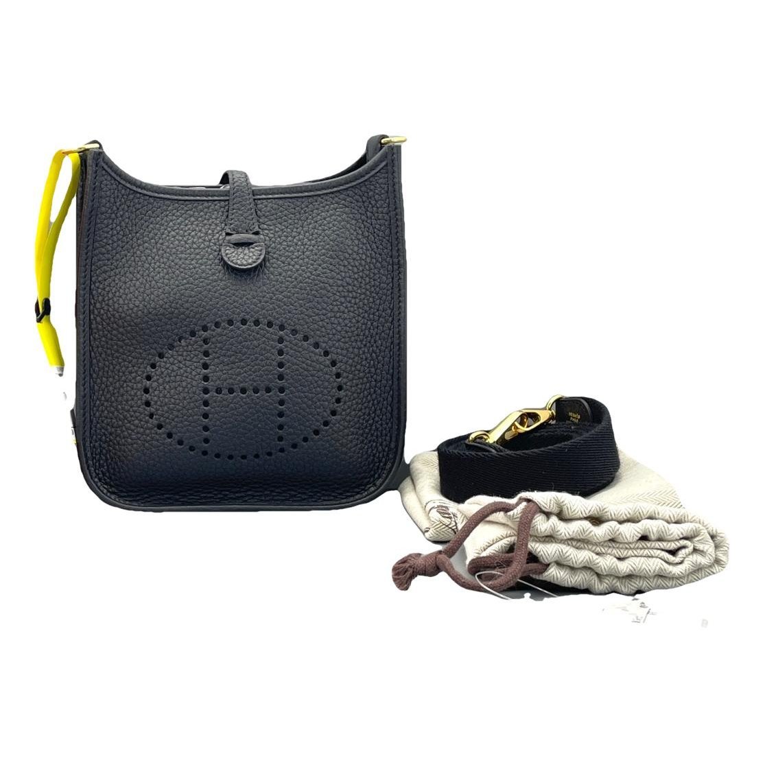 Mini Evelyne leather handbag