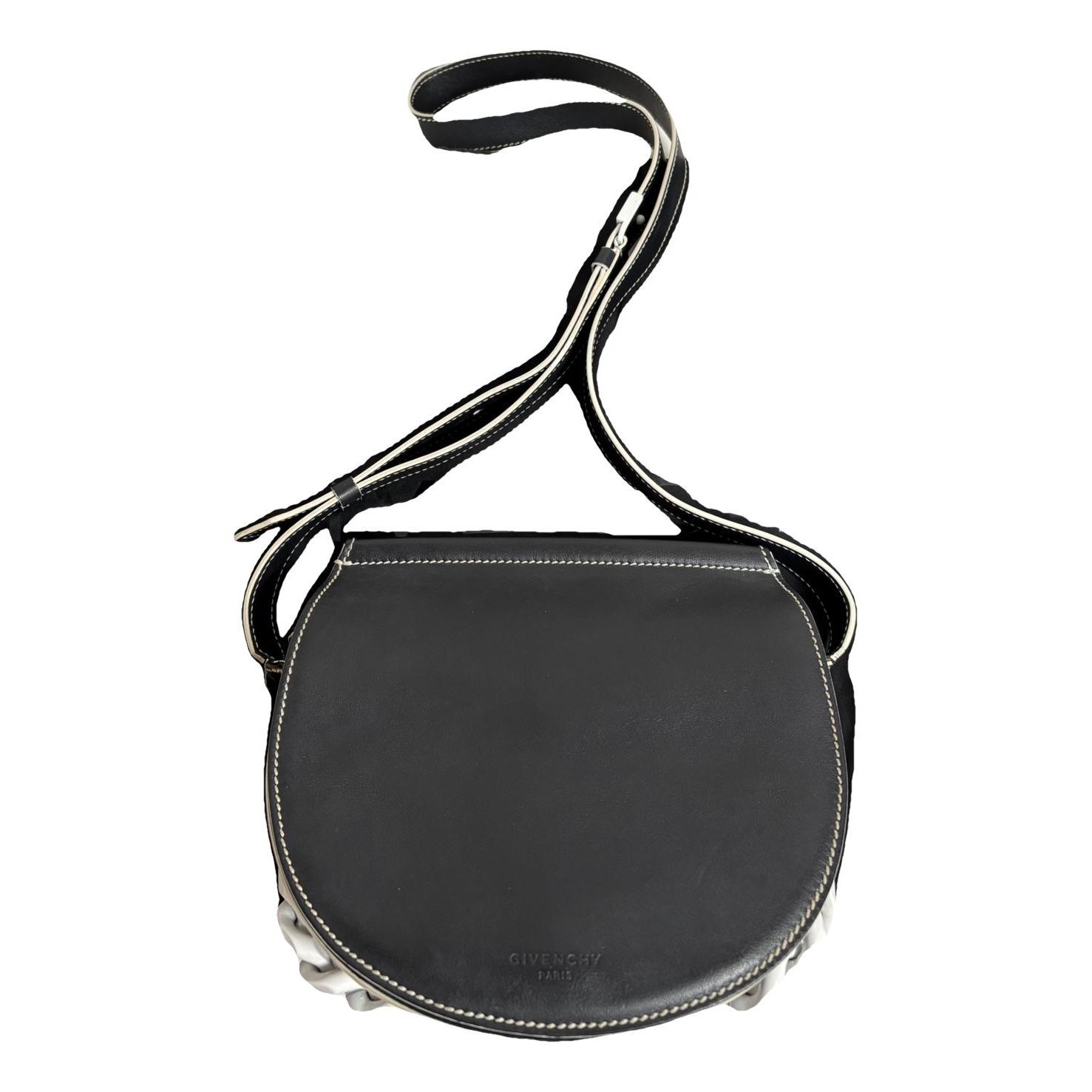 Infinity leather crossbody bag