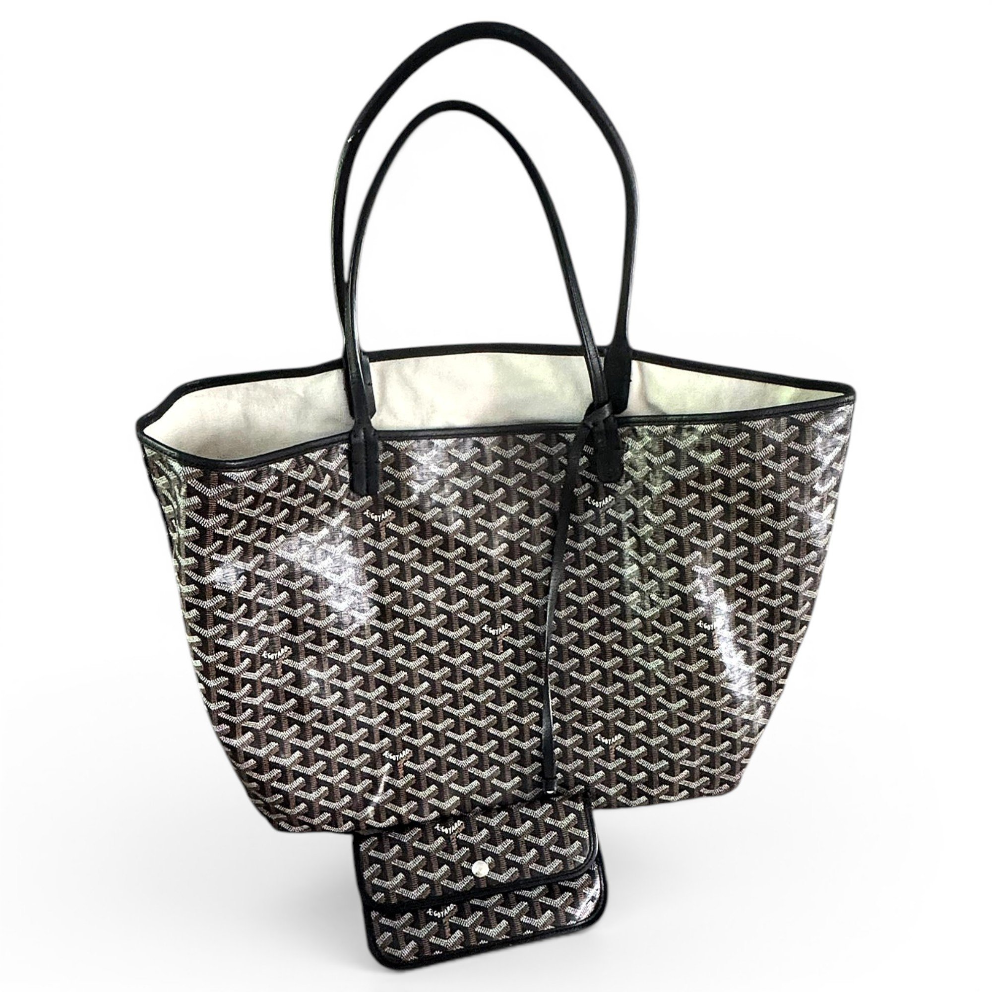 Goyard Saint-Louis cloth tote