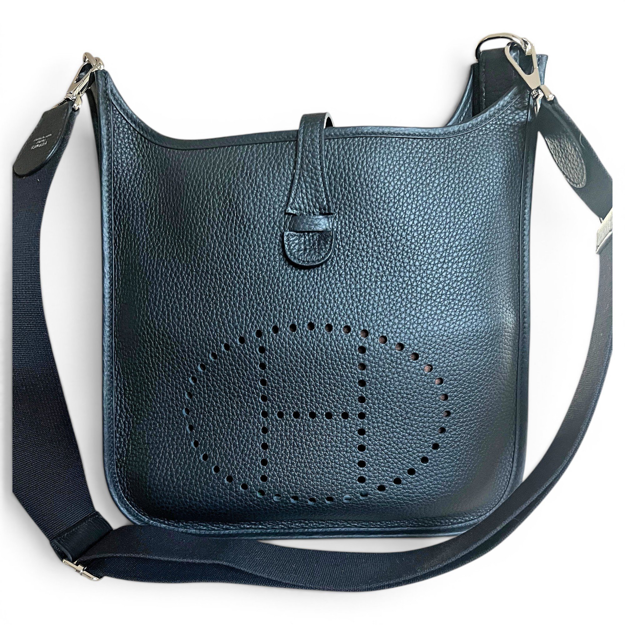 Evelyne leather crossbody bag