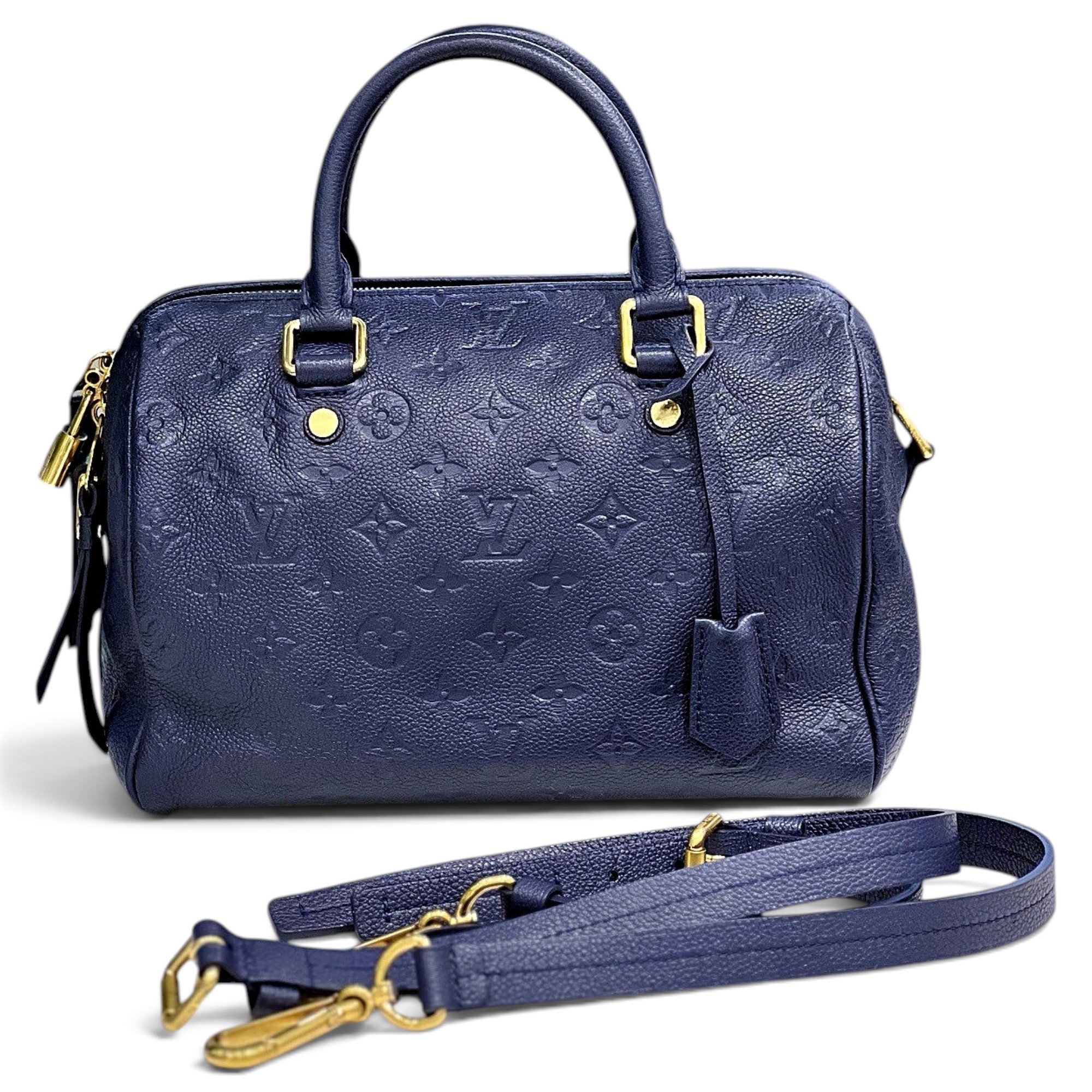 Speedy Bandoulière leather handbag