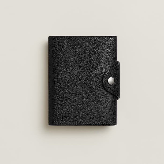 Noir Iliade Compact Card Holder
