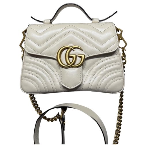 GG Marmont Flap leather crossbody bag