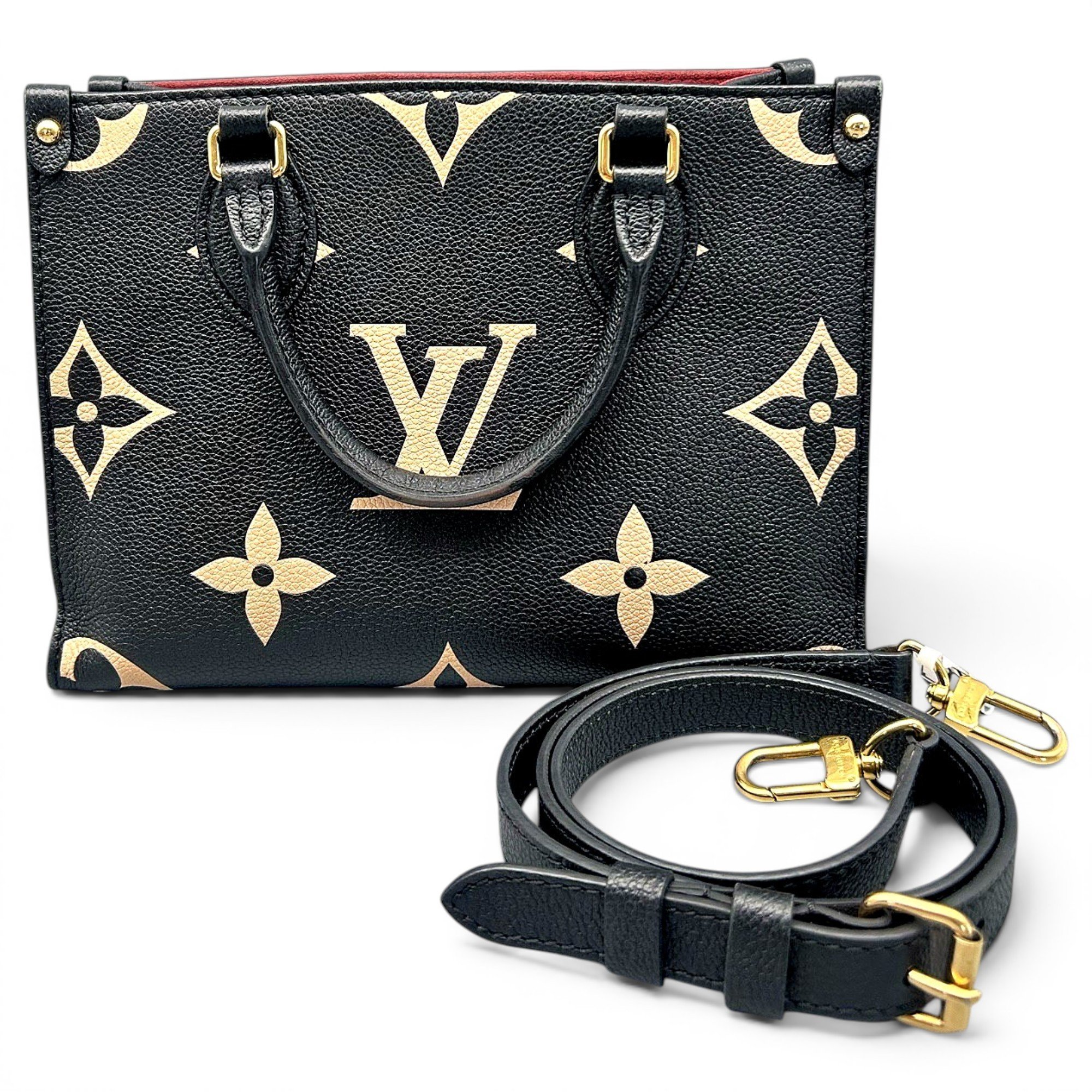 Onthego leather handbag