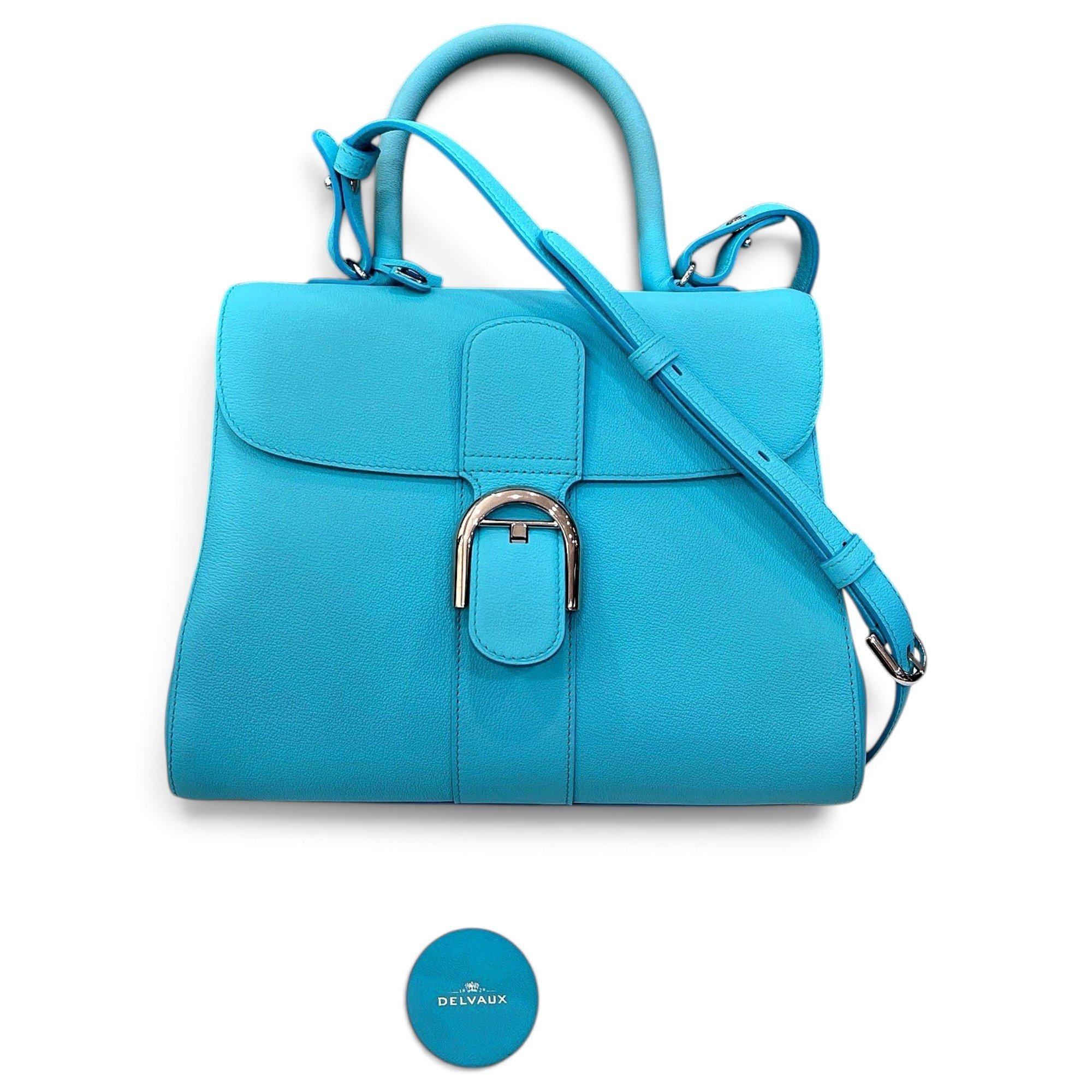 Brillant leather handbag