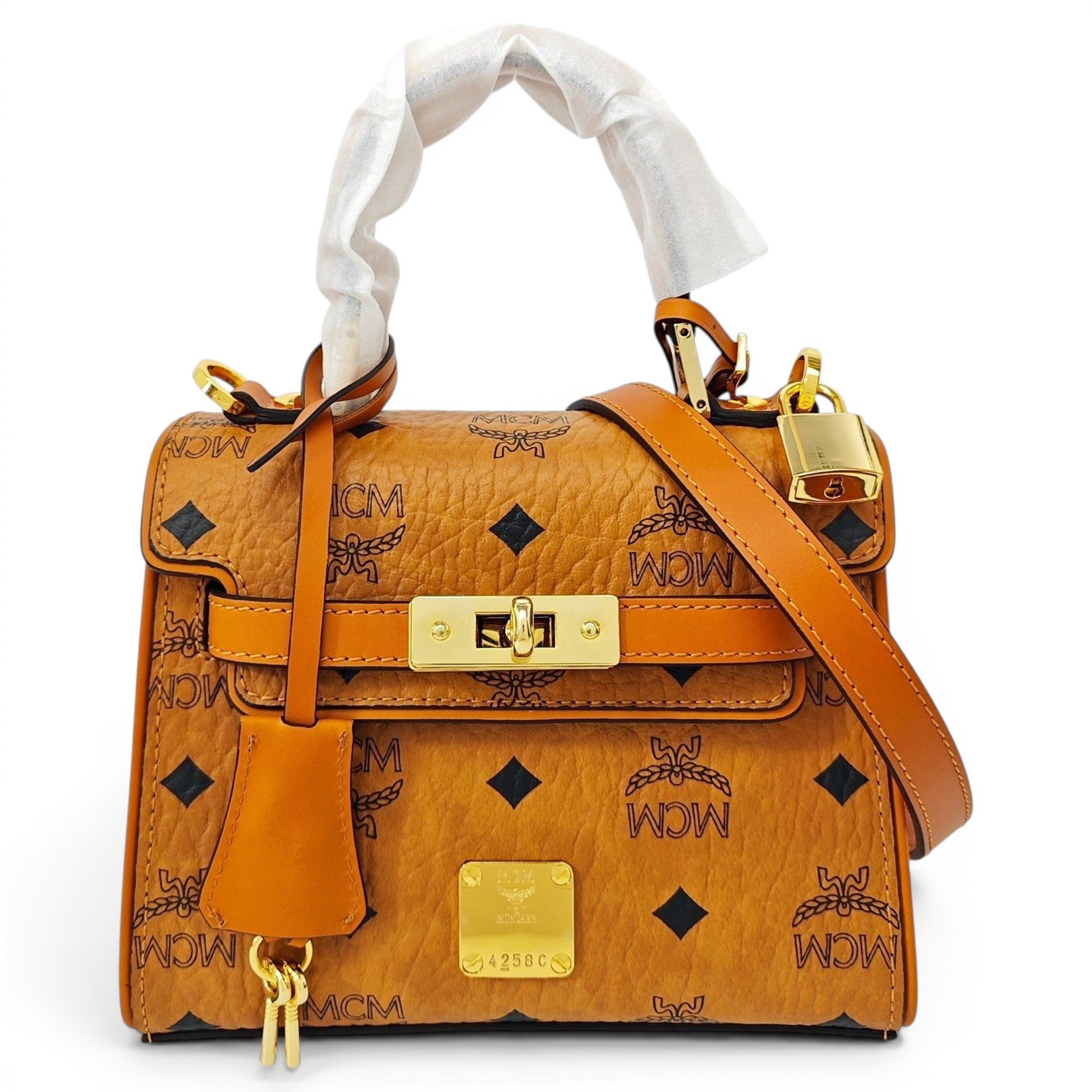 Leather handbag
