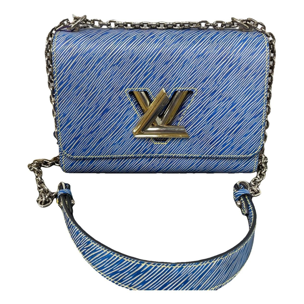 Twist leather handbag
