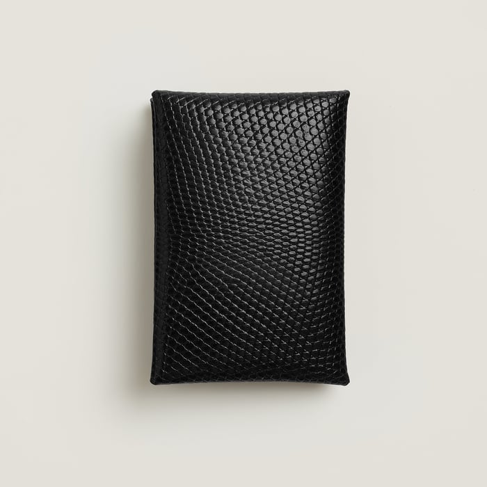Noir Calvi Card Holder